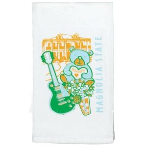 Mississippi Flower Sack Cotton Tea Towels